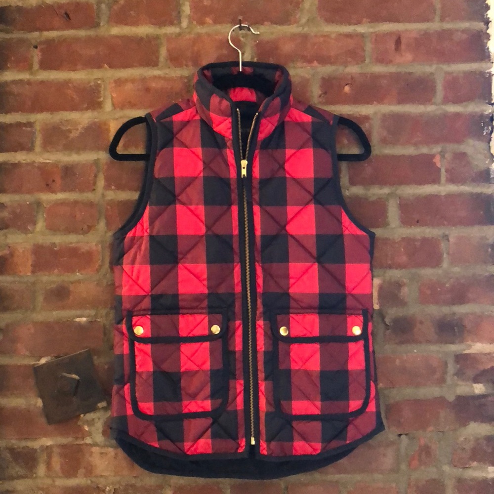 J.CREW Excursion quilted down vest